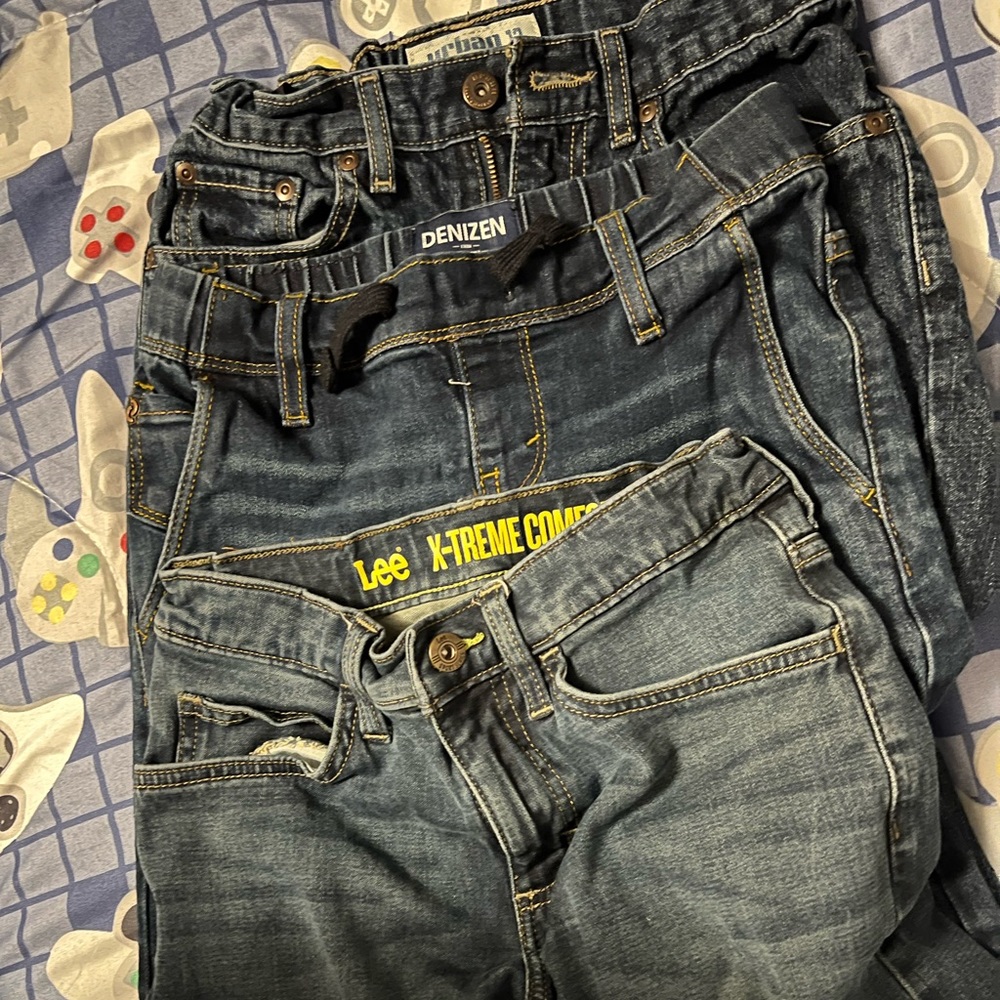 Boys blue jeans